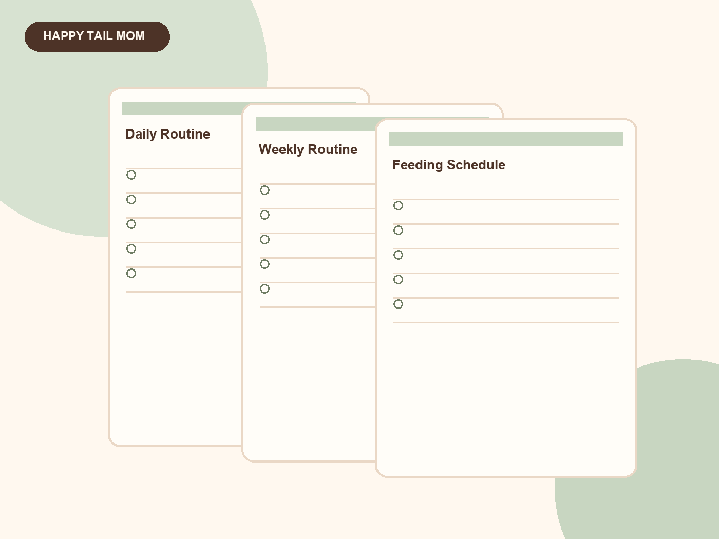 Dog Feeding & Walking Tracker preview 4